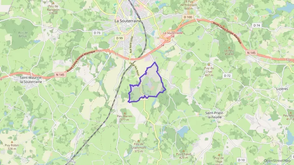 Appartement 45 m² deux pieces à vendre à La Souterraine