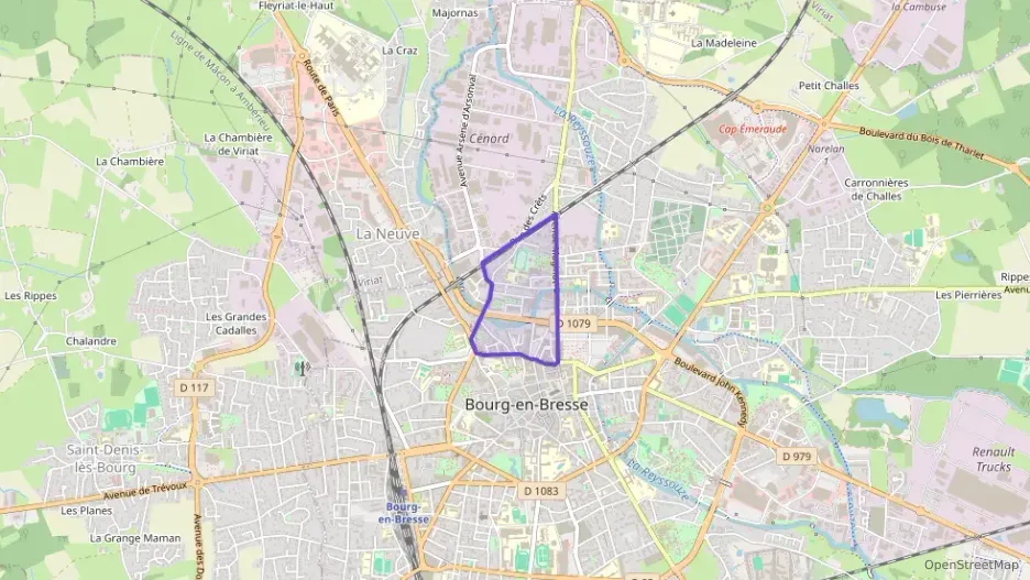 Appartement 84 m² quatre pièces à vendre à Bourg-en-Bresse