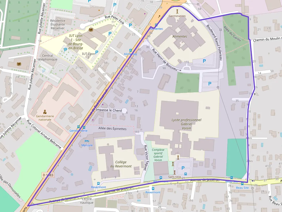Appartement 96 m² quatre pièces à vendre à Bourg-en-Bresse