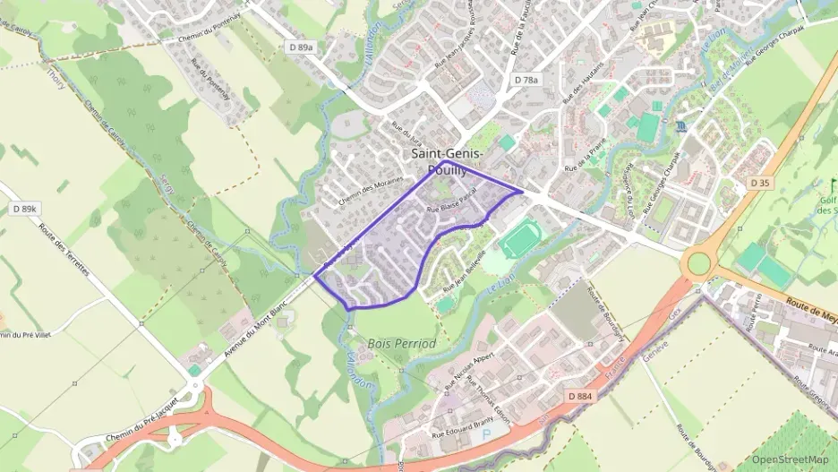 Appartement 84 m² trois pièces à vendre à Saint-Genis-Pouilly Appartement 84 m² trois pièces à vendre à Saint-Genis-Pouilly