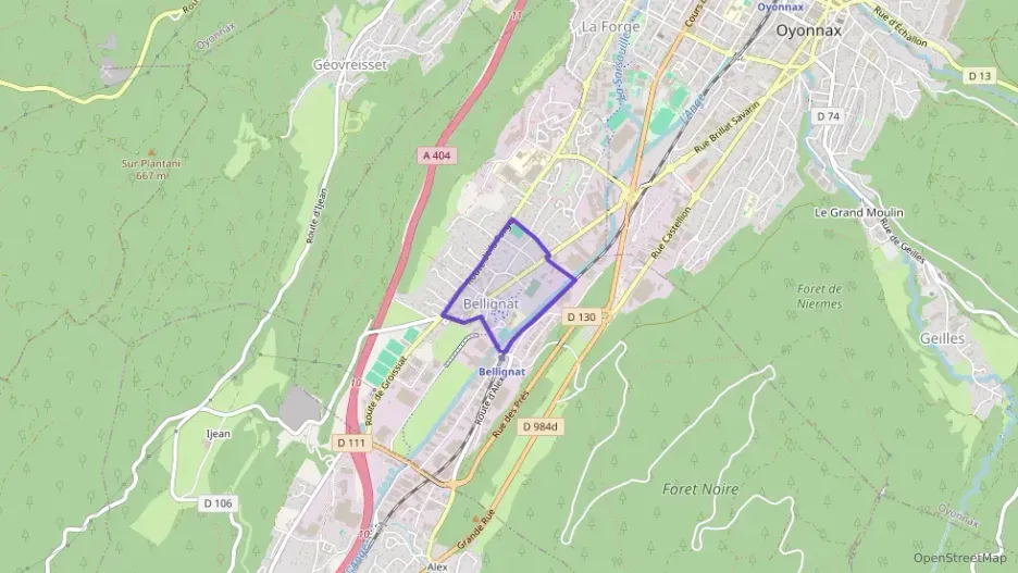 Appartement 102 m² quatre pièces à vendre à Bellignat