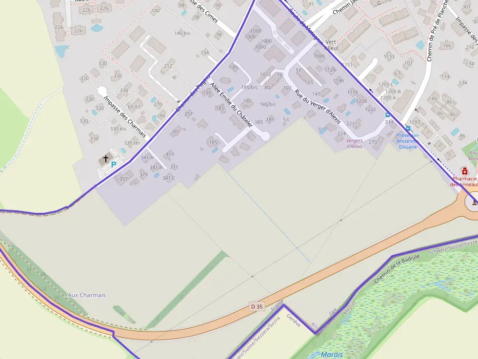 Appartement 36 m² une piece à vendre à Prévessin-Moëns