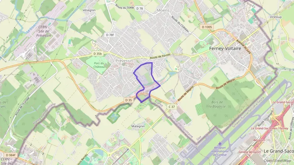 Appartement 56 m² trois pièces à vendre à Prévessin-Moëns