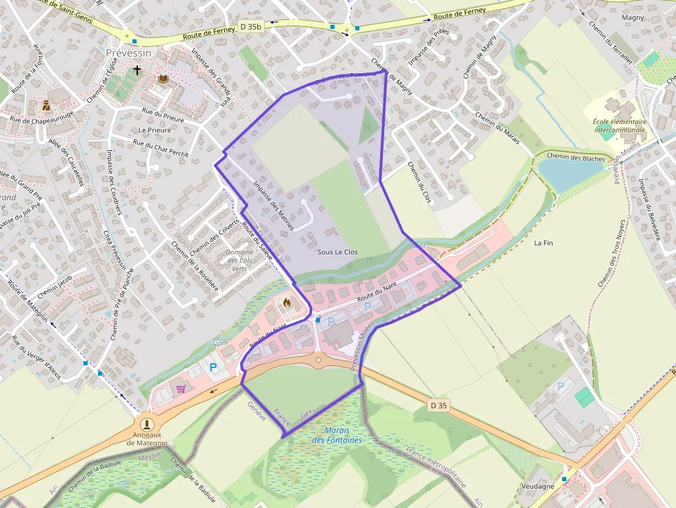 Appartement 120 m² quatre pièces à vendre à Prévessin-Moëns