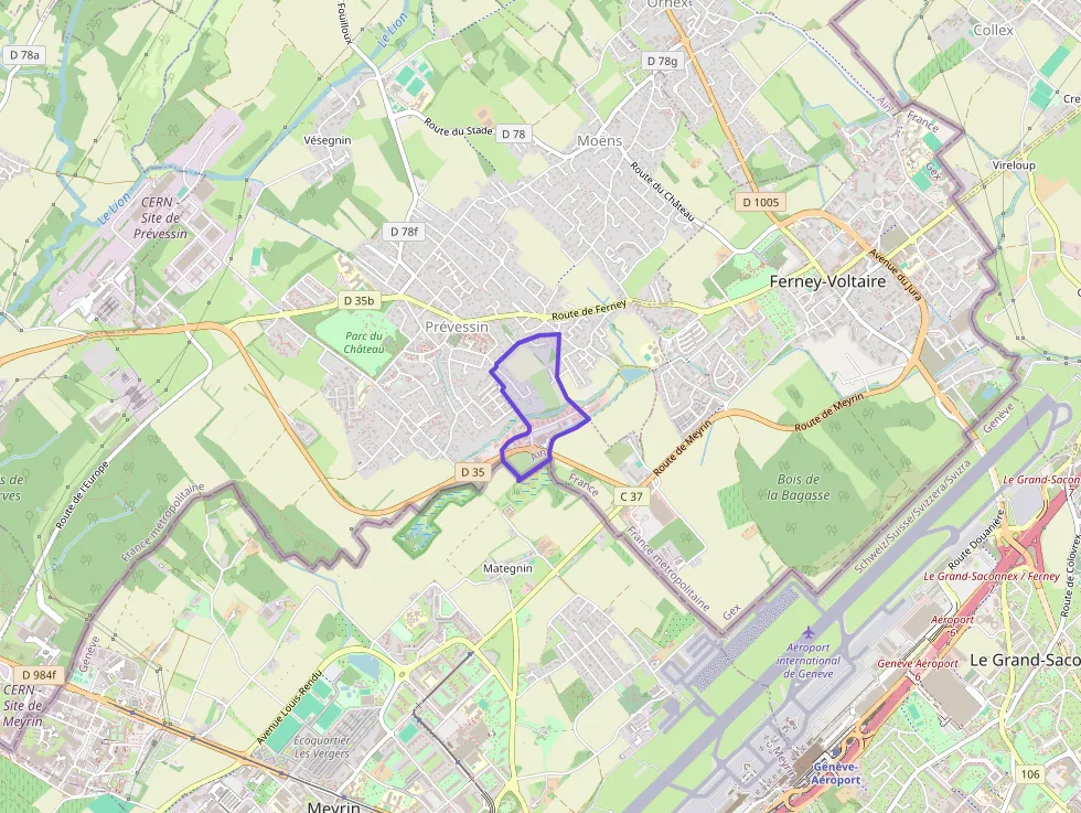 Appartement 120 m² quatre pièces à vendre à Prévessin-Moëns