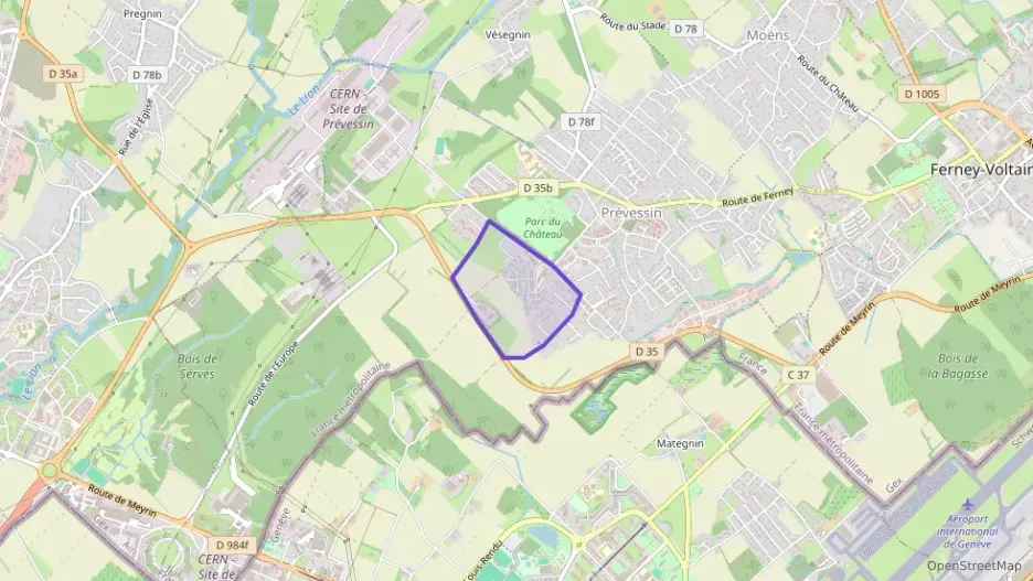 Appartement 90 m² quatre pièces à vendre à Prévessin-Moëns