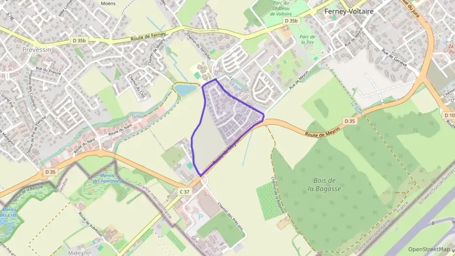 Appartement 39 m² deux pieces à vendre à Ferney-Voltaire Appartement 39 m² deux pieces à vendre à Ferney-Voltaire