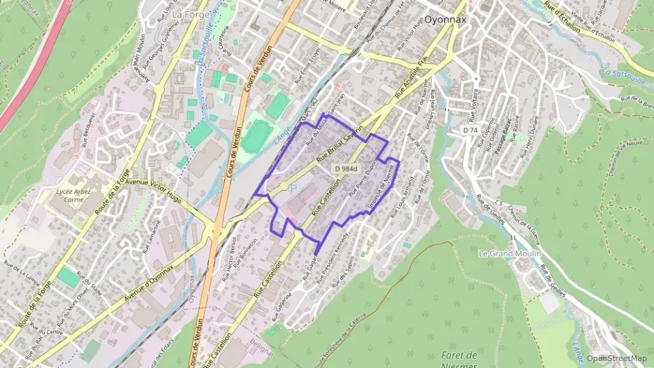 Appartement 55 m² deux pieces à vendre à Oyonnax