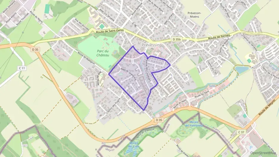 Appartement 107 m² cinq pièces à vendre à Prévessin-Moëns