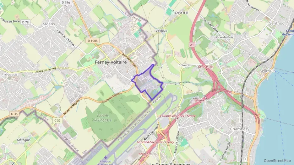 Appartement 52 m² deux pieces à vendre à Ferney-Voltaire
