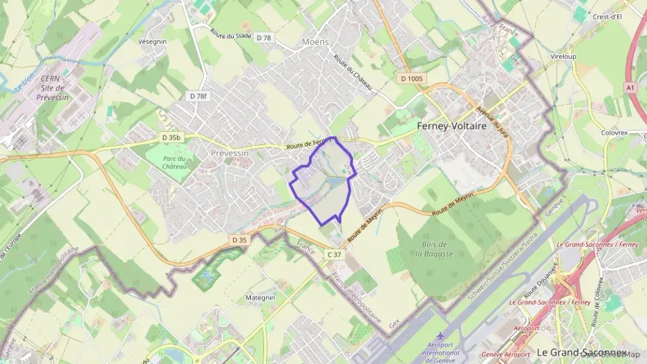 Appartement 72 m² trois pièces à vendre à Prévessin-Moëns