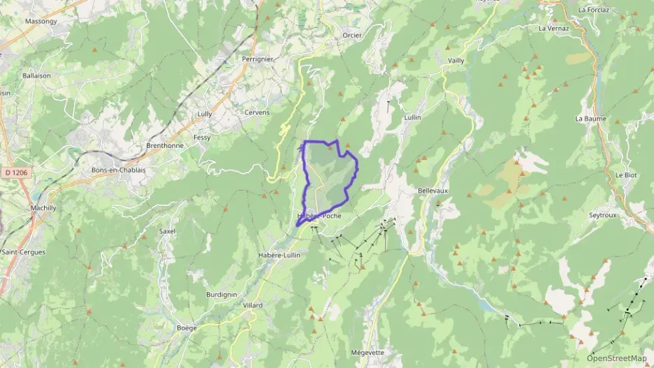 Appartement 67 m² trois pièces à vendre à Habère-Poche