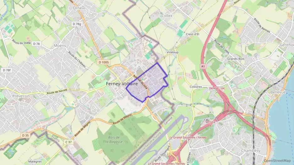 Appartement 79 m² trois pièces à vendre à Ferney-Voltaire