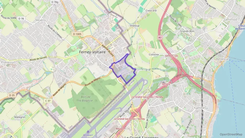 Appartement 28 m² une piece à vendre à Ferney-Voltaire