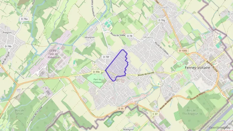 Appartement 160 m² cinq pièces à vendre à Prévessin-Moëns