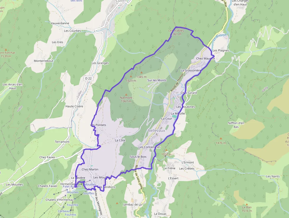 Appartement 35 m² une piece à vendre à Bellevaux