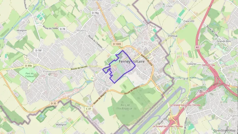 Appartement 109 m² quatre pièces à vendre à Ferney-Voltaire