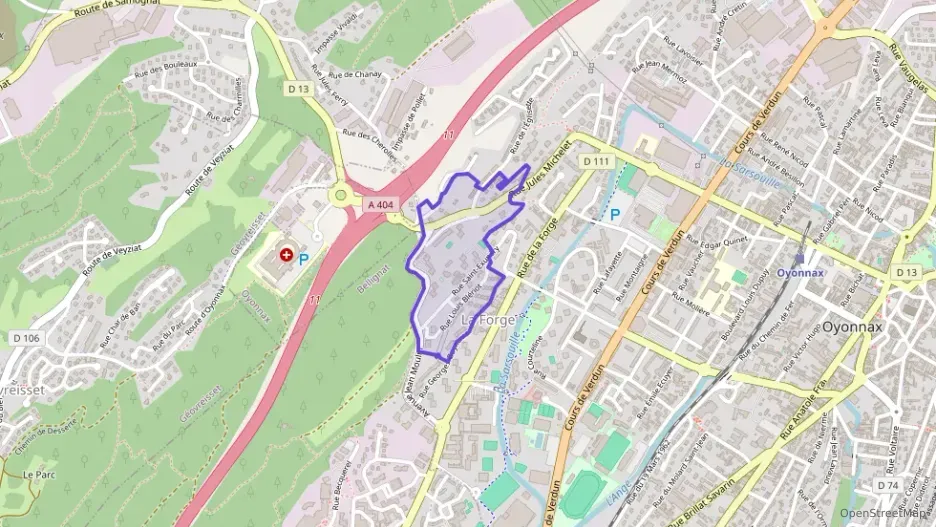 Appartement 71 m² quatre pièces à vendre à Oyonnax