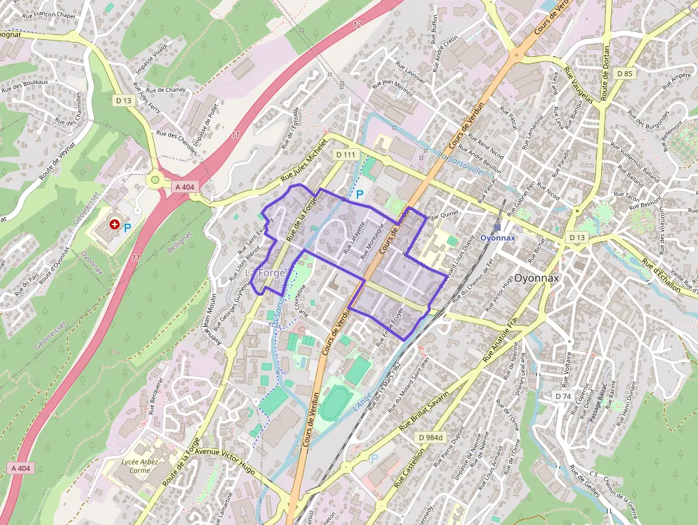 Appartement 70 m² quatre pièces à vendre à Oyonnax