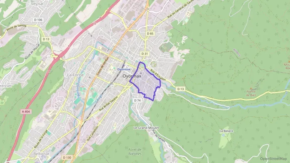 Appartement 45 m² trois pièces à vendre à Oyonnax Appartement 45 m² trois pièces à vendre à Oyonnax