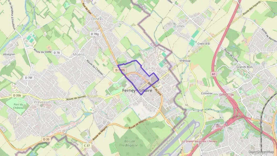 Appartement 78 m² quatre pièces à vendre à Ferney-Voltaire