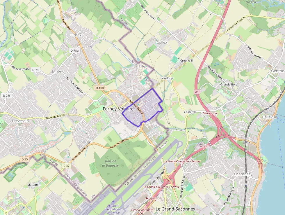 Appartement 100 m² quatre pièces à vendre à Ferney-Voltaire