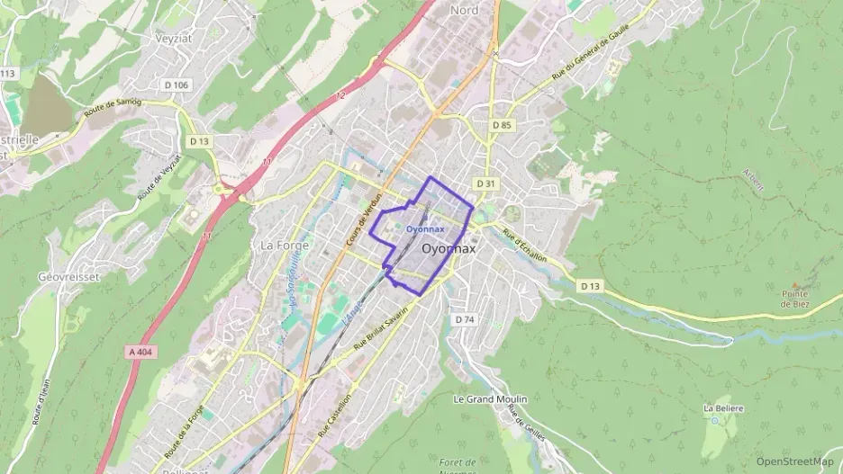 Appartement 38 m² une piece à vendre à Oyonnax