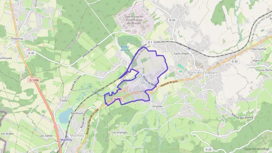 Appartement 28 m² une piece à vendre à Bons-en-Chablais
