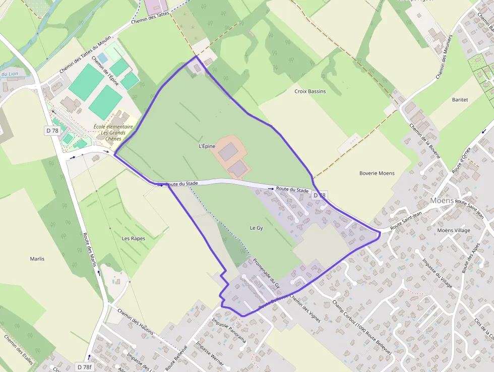 Appartement 39 m² deux pieces à vendre à Prévessin-Moëns