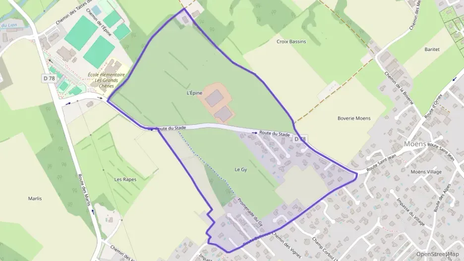 Appartement 39 m² deux pieces à vendre à Prévessin-Moëns