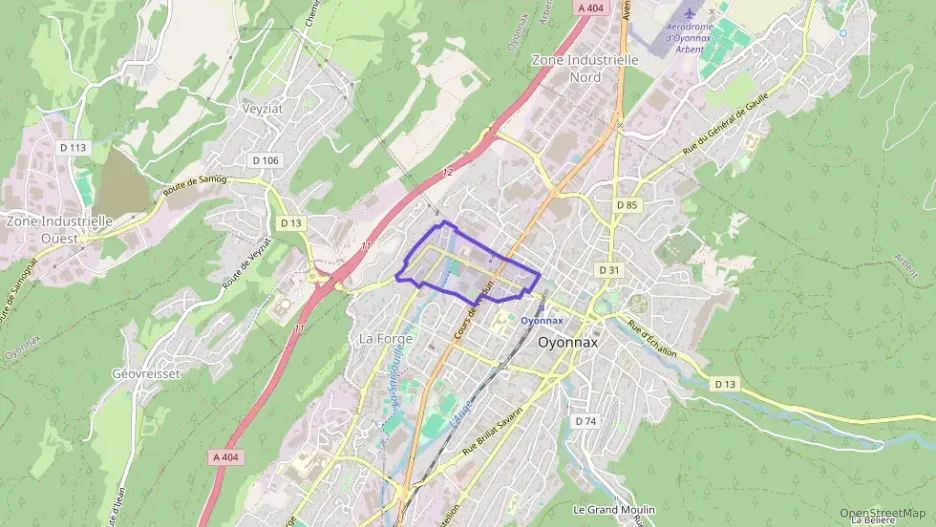 Appartement 50 m² deux pieces à vendre à Oyonnax