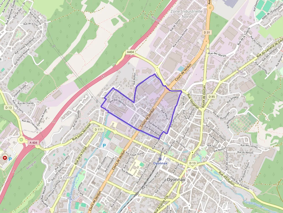 Appartement 58 m² trois pièces à vendre à Oyonnax