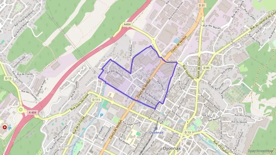 Appartement 58 m² trois pièces à vendre à Oyonnax Appartement 58 m² trois pièces à vendre à Oyonnax