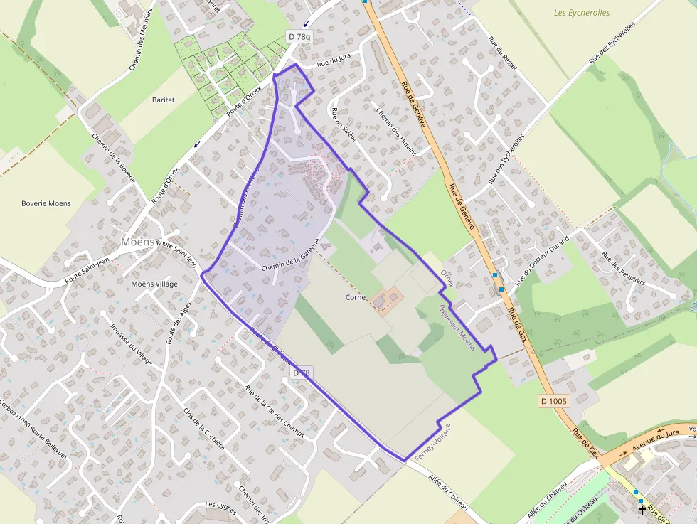 Appartement 90 m² quatre pièces à vendre à Prévessin-Moëns