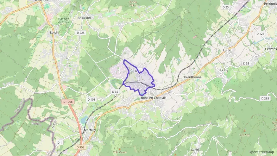 Appartement 90 m² quatre pièces à vendre à Bons-en-Chablais