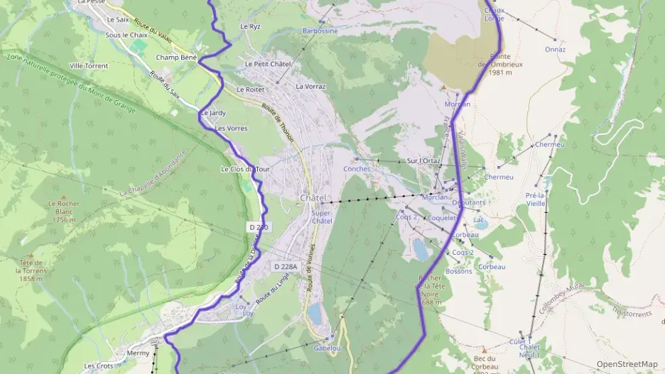 Appartement 21 m² deux pieces à vendre à Châtel Appartement 21 m² deux pieces à vendre à Châtel