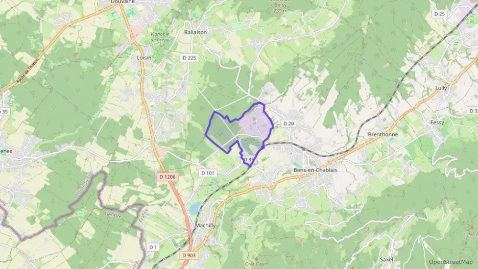 Appartement 93 m² trois pièces à vendre à Bons-en-Chablais