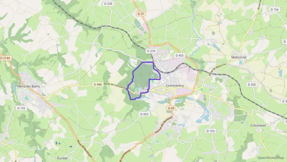 Appartement 90 m² cinq pièces à vendre à Commentry