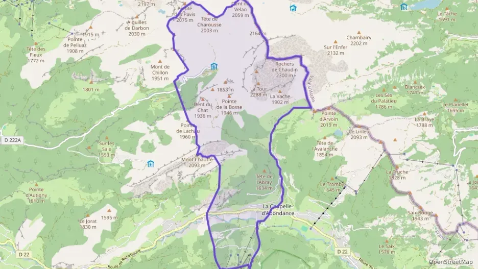 Appartement 52 m² trois pièces à vendre à La Chapelle-d`Abondance