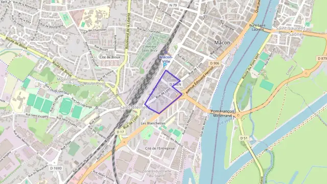 Appartement 63 m² trois pièces à vendre à Mâcon