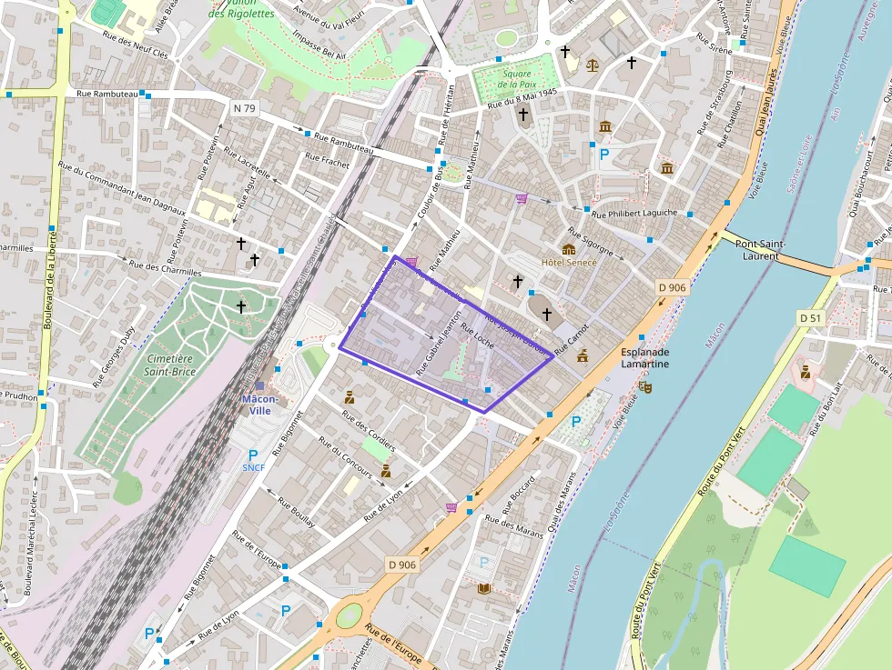 Appartement 63 m² deux pieces à vendre à Mâcon