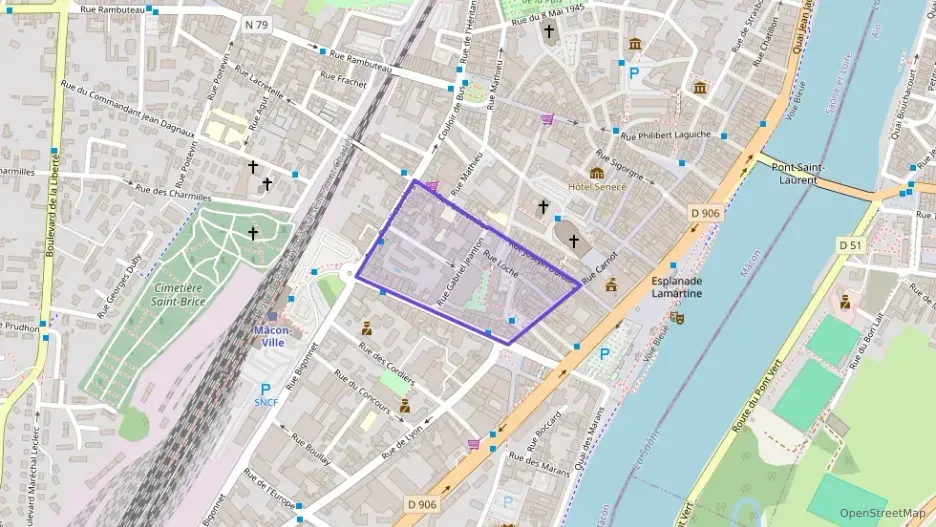 Appartement 63 m² deux pieces à vendre à Mâcon