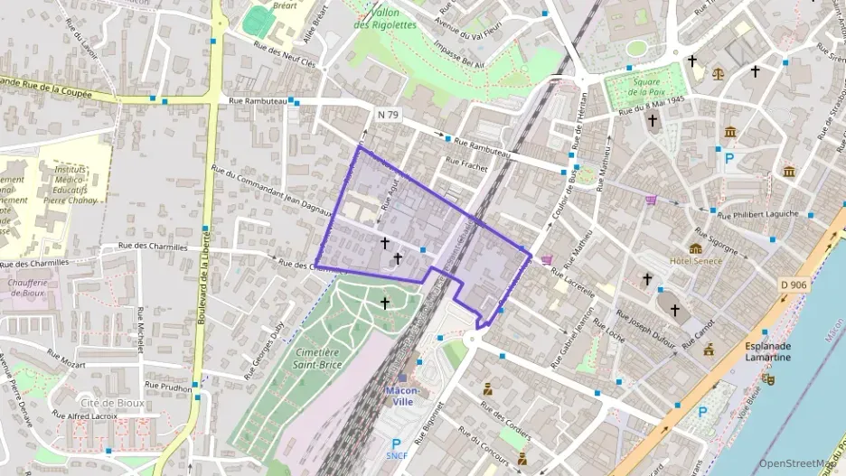 Appartement 66 m² trois pièces à vendre à Mâcon