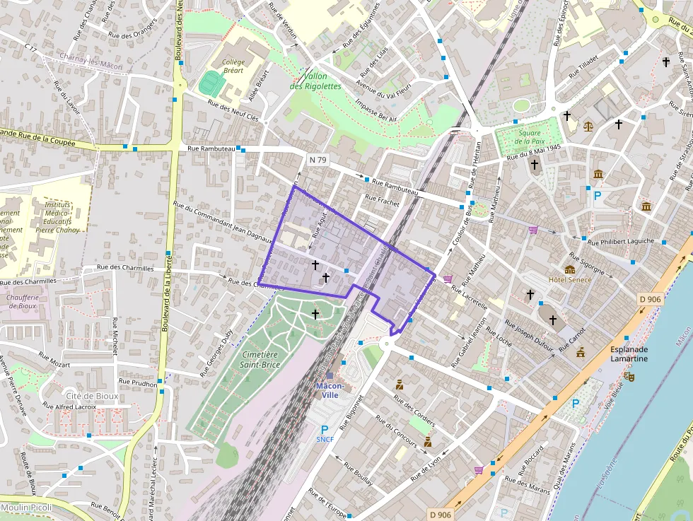 Appartement 100 m² quatre pièces à vendre à Mâcon