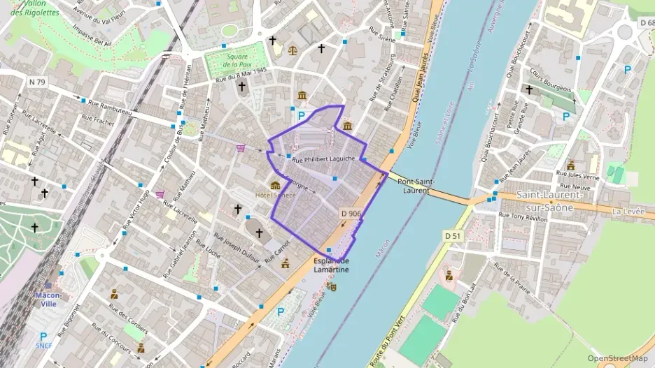 Appartement 100 m² trois pièces à vendre à Mâcon