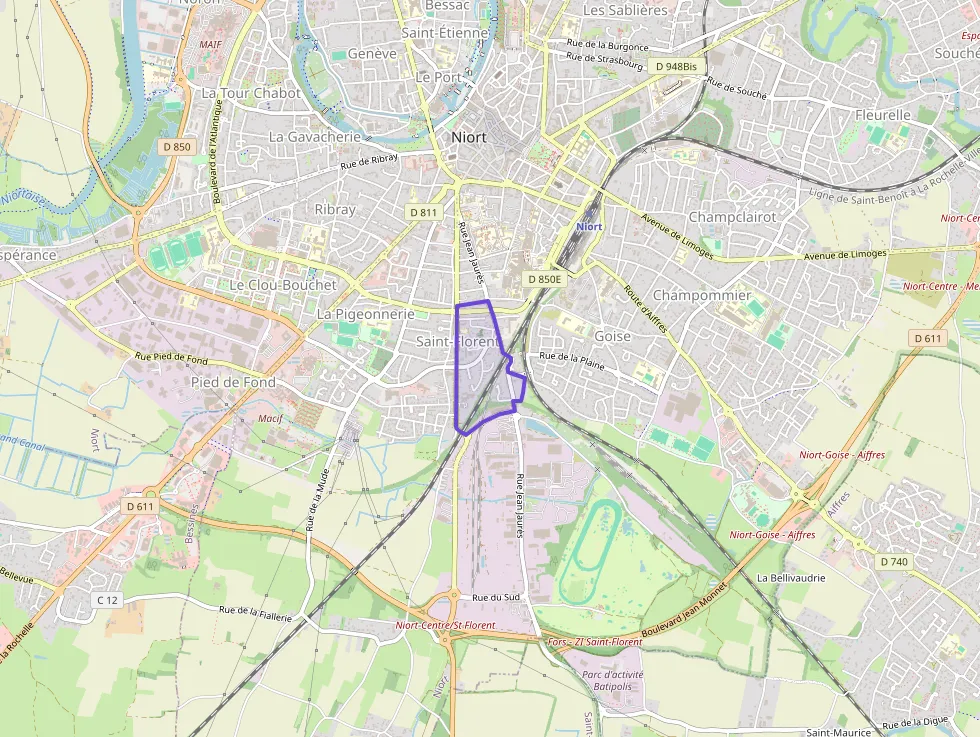 Appartement 40 m² une piece à vendre à Niort