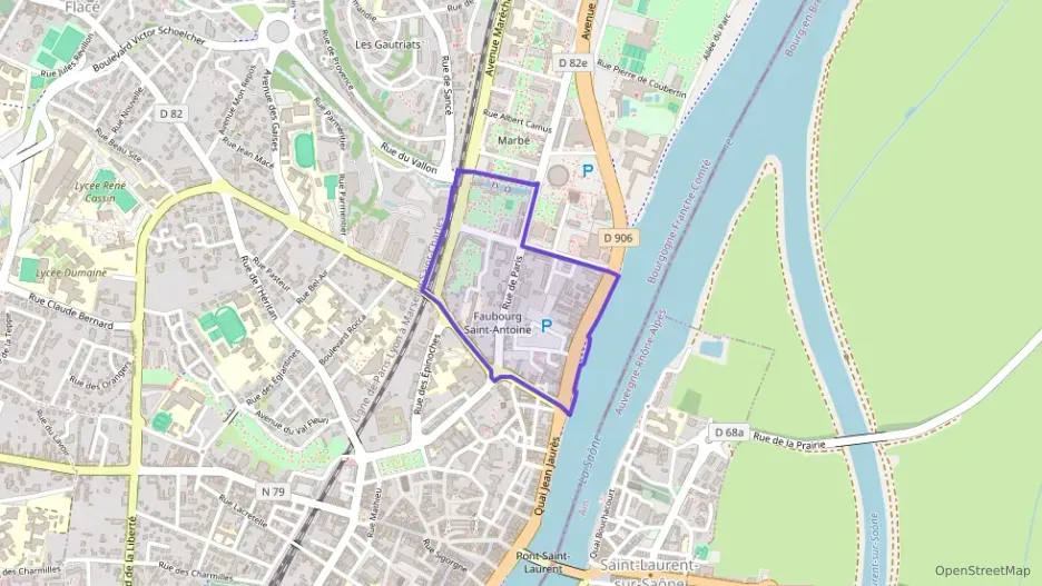 Appartement 72 m² trois pièces à vendre à Mâcon