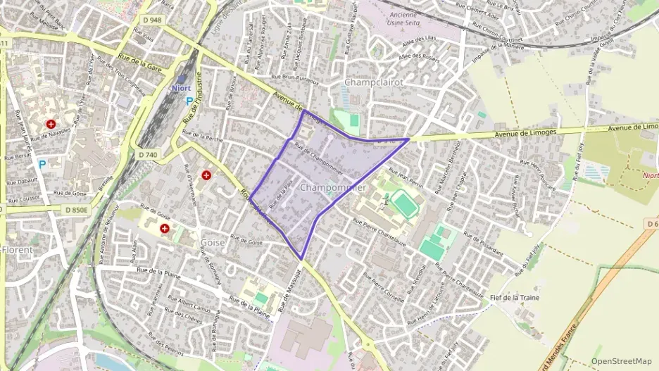 Appartement 23 m² une piece à vendre à Niort