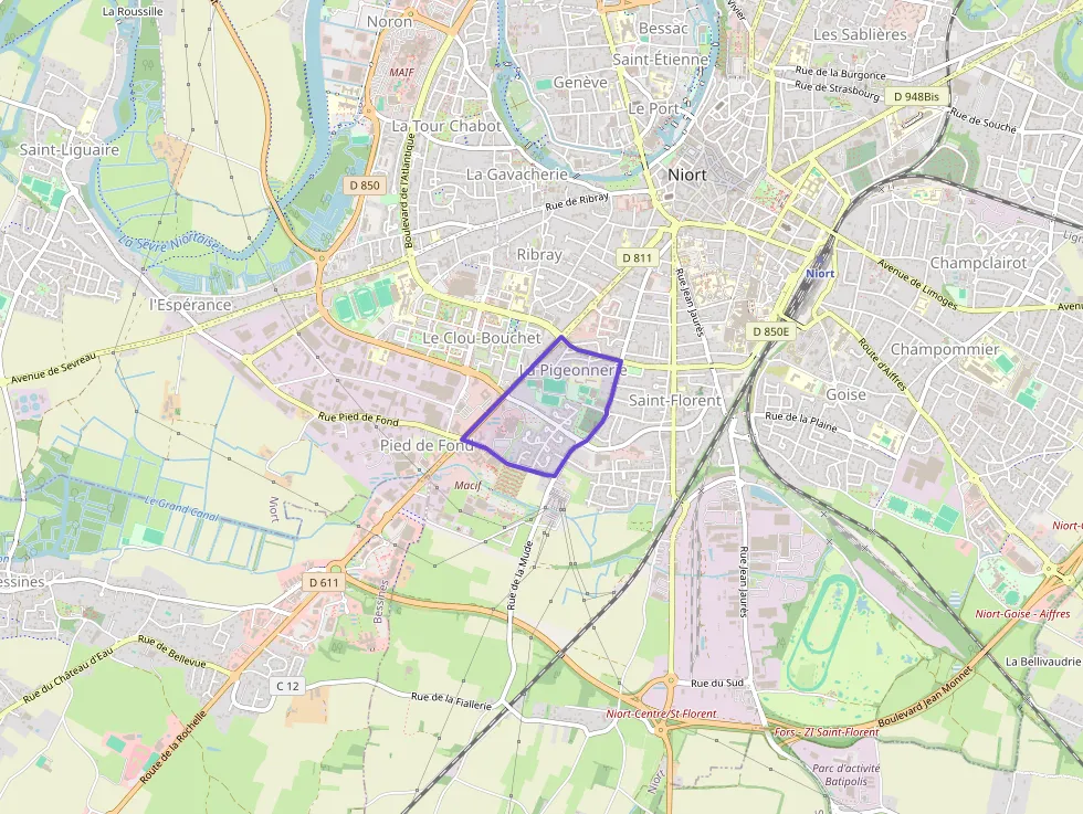 Appartement 67 m² quatre pièces à vendre à Niort