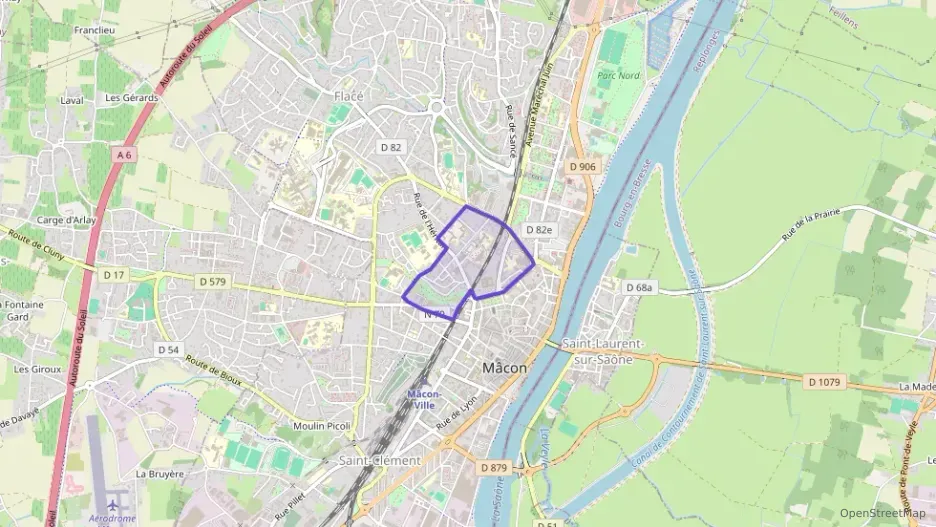 Appartement 80 m² trois pièces à vendre à Mâcon